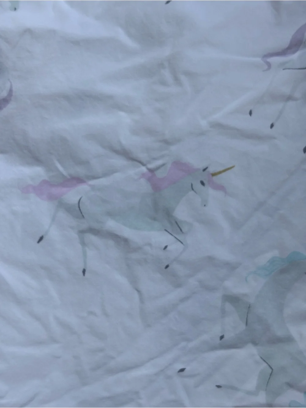 Mystical Unicorn Fitted Sheet - 100% Organic Cotton